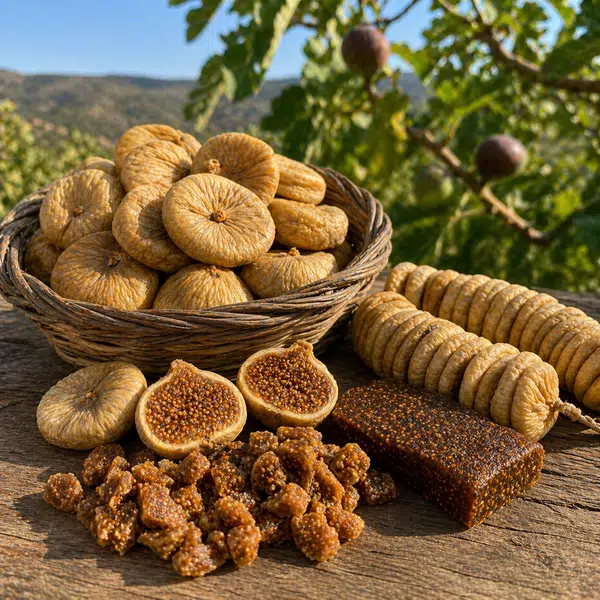 Dried figs from Aydin, Turkey